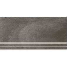 Керамический гранит CERSANIT Lofthouse 598х297 ступень темно-серый 10076 (A-LS4O406\J)