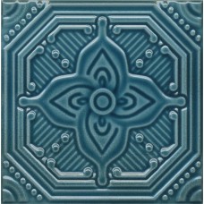 Плитка керам. KERAMA MARAZZI Салинас 150х150 декор синий SSA002