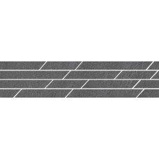 Керамический гранит KERAMA MARAZZI Гренель 468x98 Бордюр серый темный мозаичный SG144\005