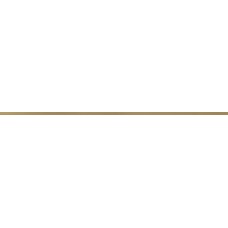 10213001168 Metal gold light satin border 01 матовый бордюр 25х60, Gracia Ceramica
