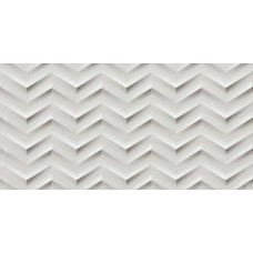 Плитка настенная Atlas Concorde 3D White Chev 30,5x56 Matt