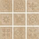 Декор керамический Coliseum Alpi Beige Tozzetto Celtico 10x10