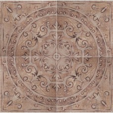 Декор комплект 4 шт Grasaro Sand stone GT-290 d01 400х400 кофе