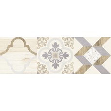 Laparet настенная бежевый узор 25х75 Woody