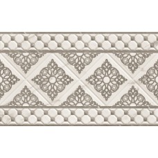 10301002098 Elegance grey decor 01 глянцевый декор 30х50, Gracia Ceramica