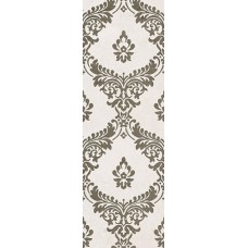 10301002137 Silvia beige decor 01 глянцевый декор 30х90, Gracia Ceramica