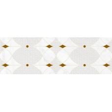 10301002123 Constance grey light decor 02 глянцевый декор 30х90, Gracia Ceramica